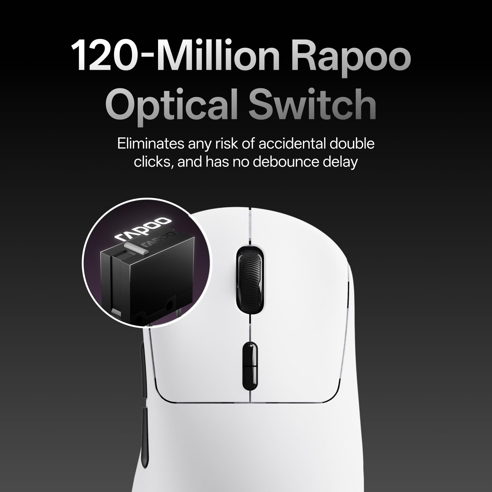 Amazon.com: Rapoo VT3 MAX Gen-2 Wireless Gaming Mouse, True 8K